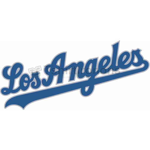 Los Angeles Dodgers T-shirts Iron On Transfers N1659